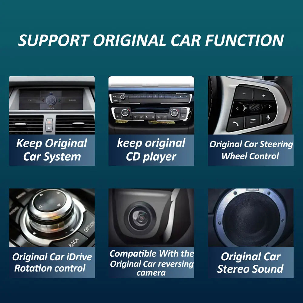 Écran CarPlay BMW Série 7 E65 E66 CCC – CLEVI Paris