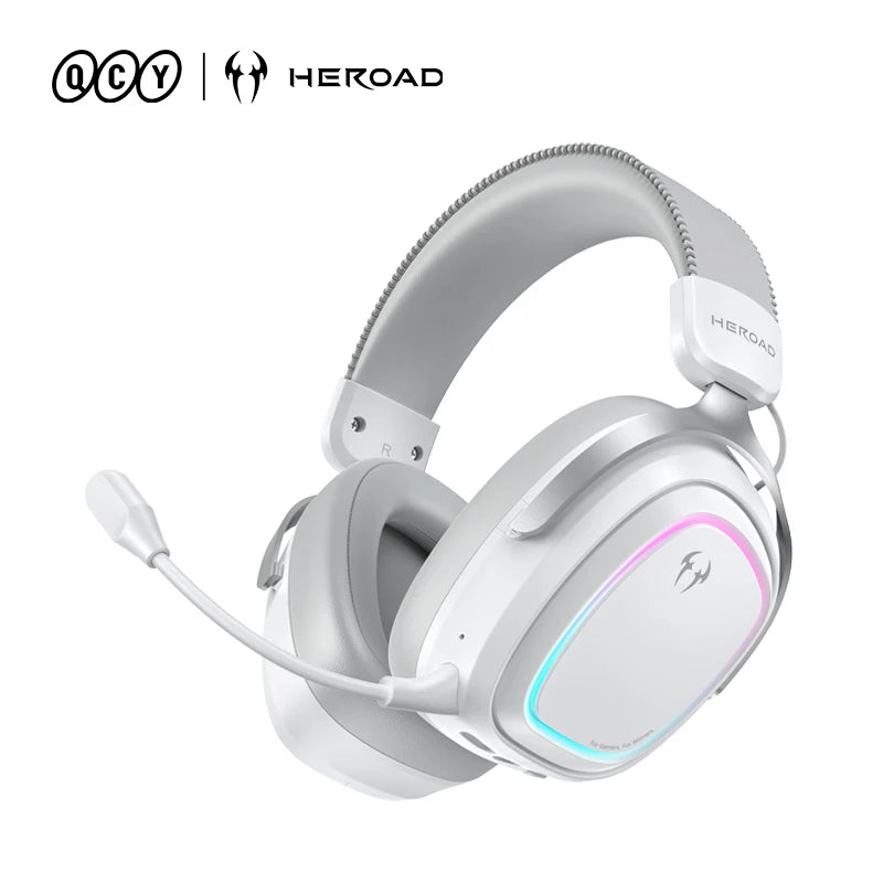 Casque Gaming QCY Heroad GT2 THX Spatial 7.1.4 Tri-Mode 127h 3 Micros ENC – CLEVI Paris
