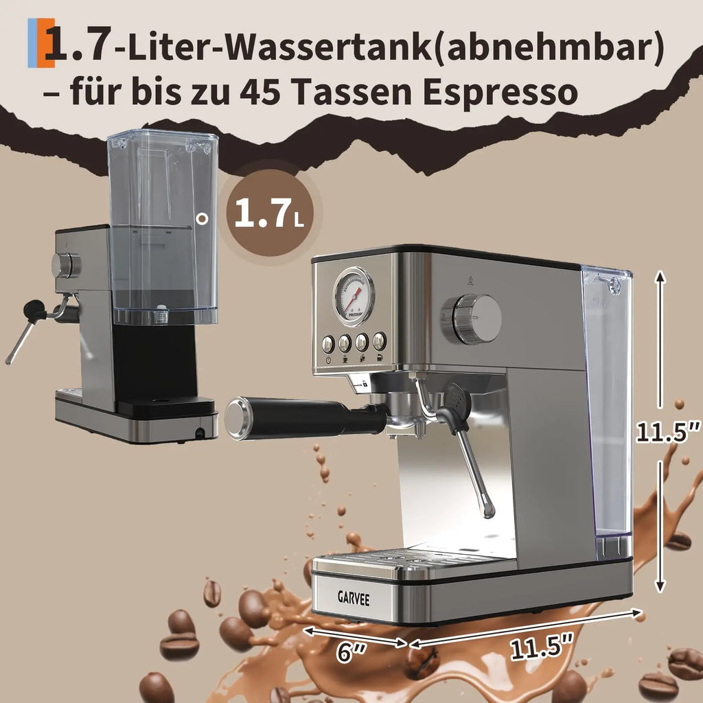 Machine à expresso Acekool 1,7 L – CLEVI Paris
