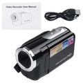 Caméra Numérique 1080p 16MP – Écran Rotatif 2", Zoom 16x, Lumière Fill Light, Vlog & Enfants – CLEVI Paris