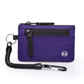Porte-Cartes RFID Nylon Slim Homme — Mousqueton, Clip Ceinture ou Fermeture Éclair, Multi-Coloris | CLEVI Paris