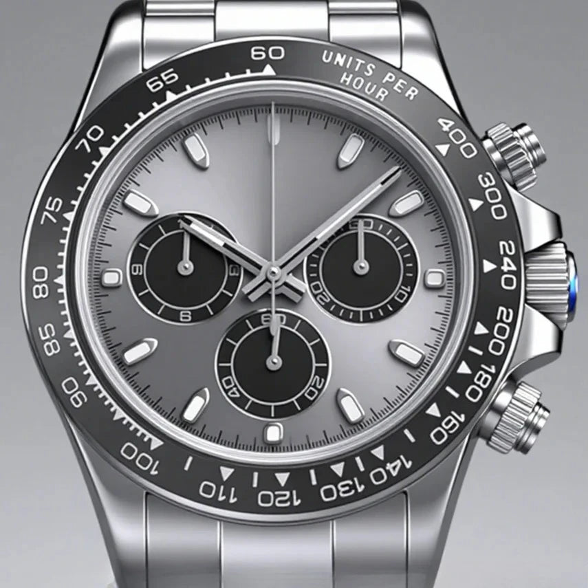 Montre Homme Luxe 40mm Acier 904L Automatique ou Quartz – CLEVI Paris