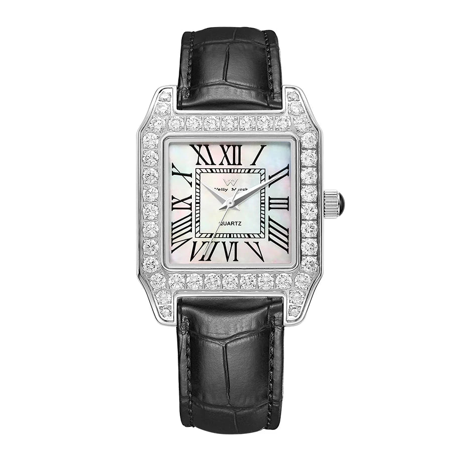 Montre Femme Welly Merck Saphir Quartz Acier Inoxydable – CLEVI Paris