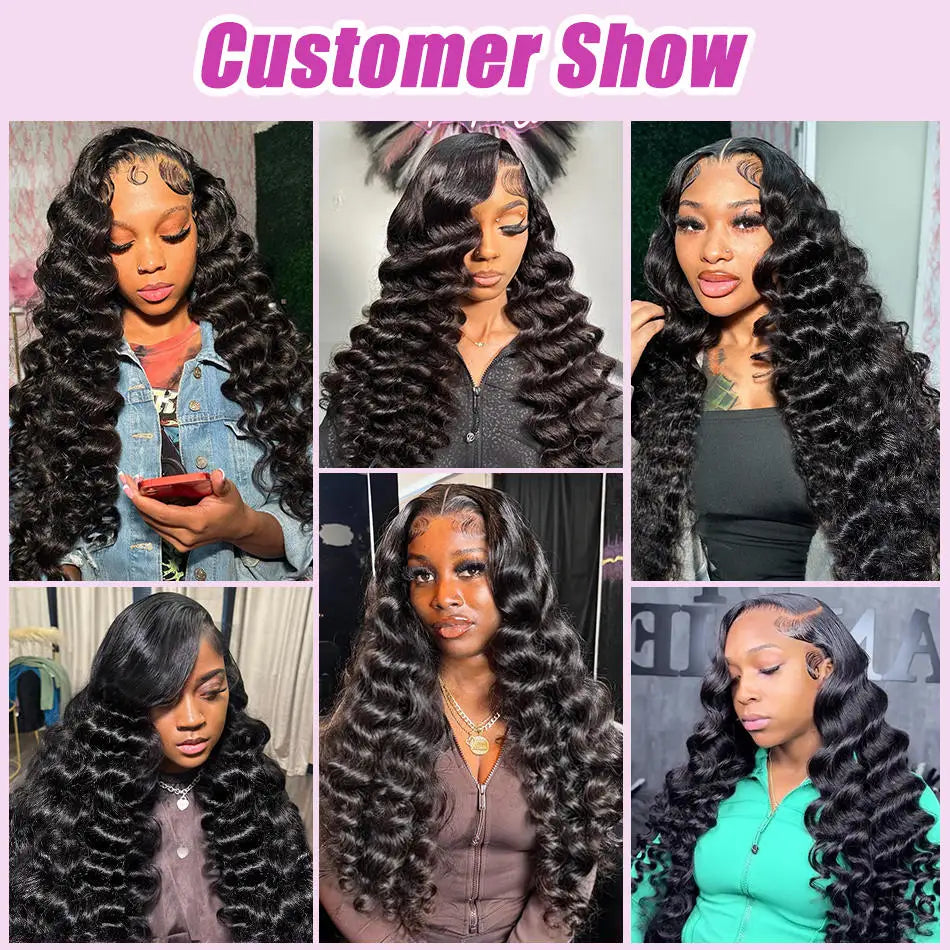 Perruque Lace Frontal Loose Wave HD Remy Femme – CLEVI Paris