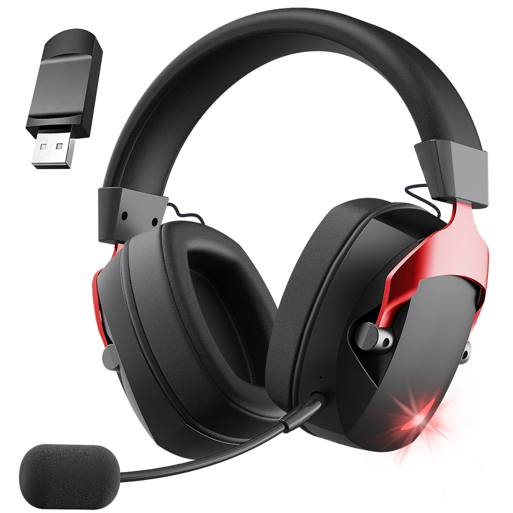 Casque Gaming Sans Fil Acinaci – Micro Détachable, 2.4G / Bluetooth / Jack 3.5mm, 36H