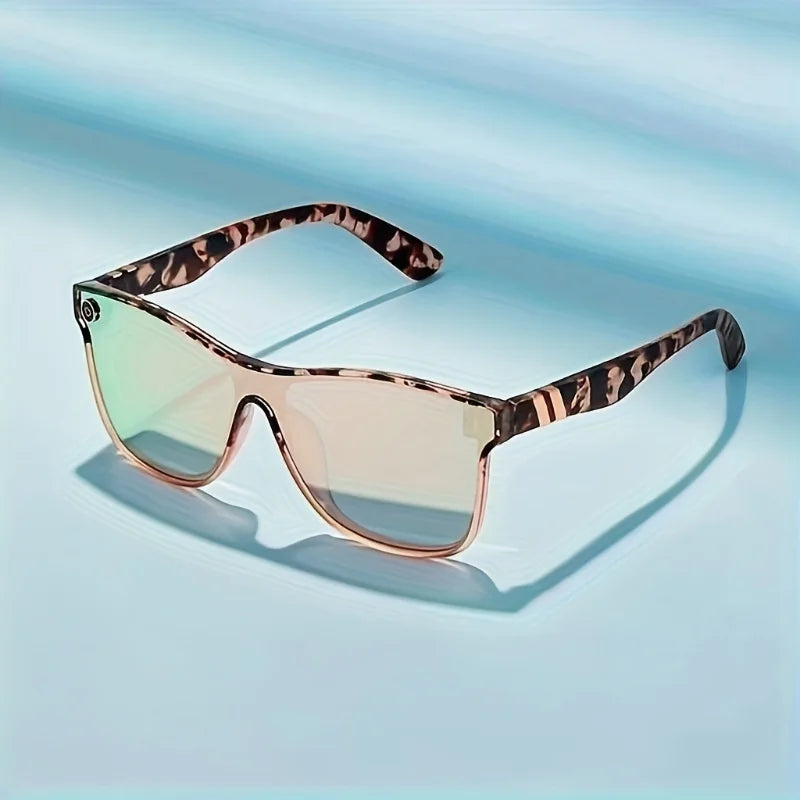 Lunettes de Soleil ZUIDID QS808b Imprimé Léopard UV400 Unisexe – CLEVI Paris