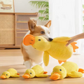 Peluche Canard Jouet pour Chien | Polaire, Couinant, Anti-Ennui – CLEVI Paris