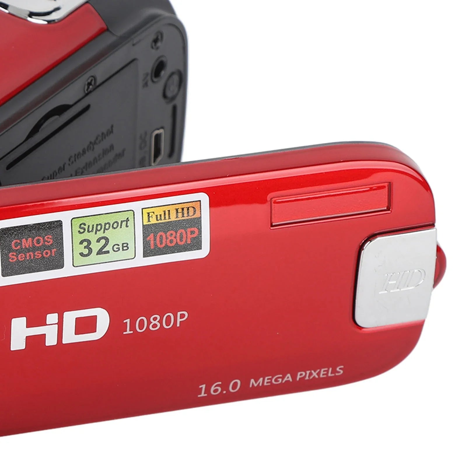 Caméscope DV 1080P – Écran Rotatif 2.7", Zoom 16x, Selfie, Vlogging & Cadeau