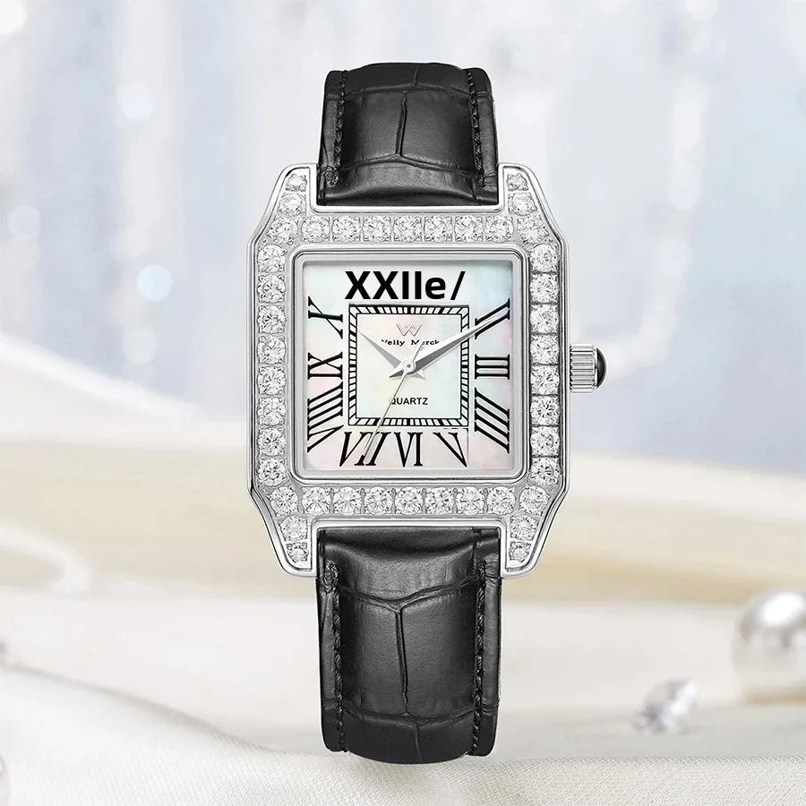 Montre Femme Welly Merck Saphir Quartz Acier Inoxydable – CLEVI Paris