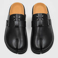 Mocassins Tabi Homme Cuir Slip-On Bout Fendu – CLEVI Paris