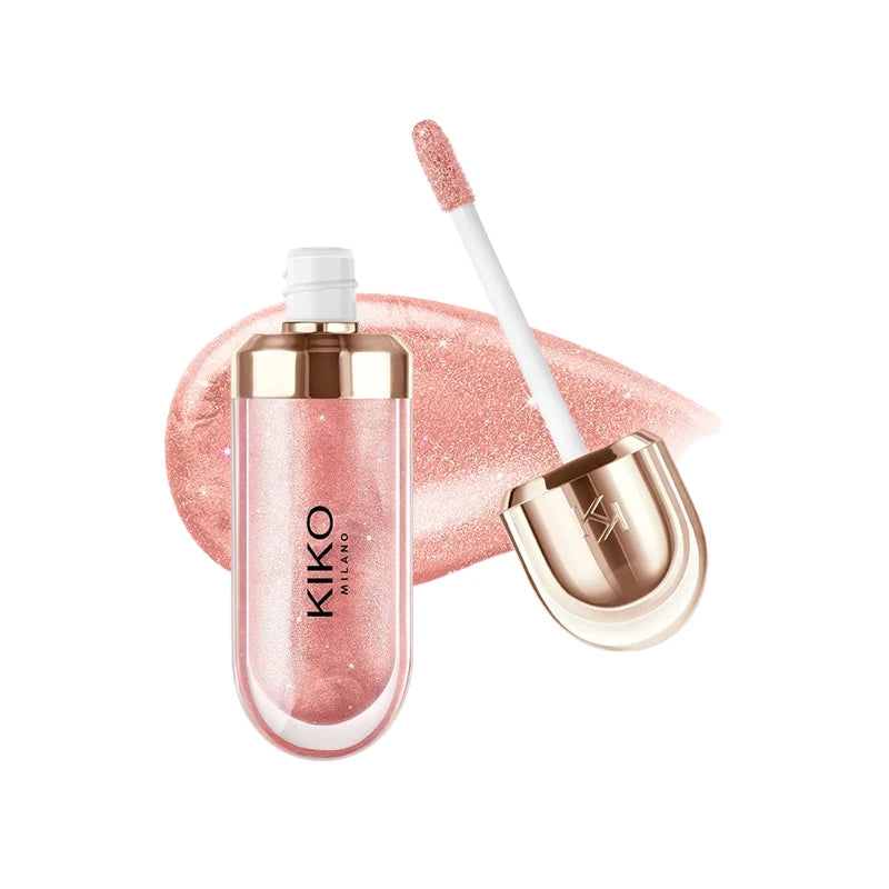 Gloss Lèvres KIKO 3D Mirror – Brillant Waterproof, Longue Tenue, 23 Teintes