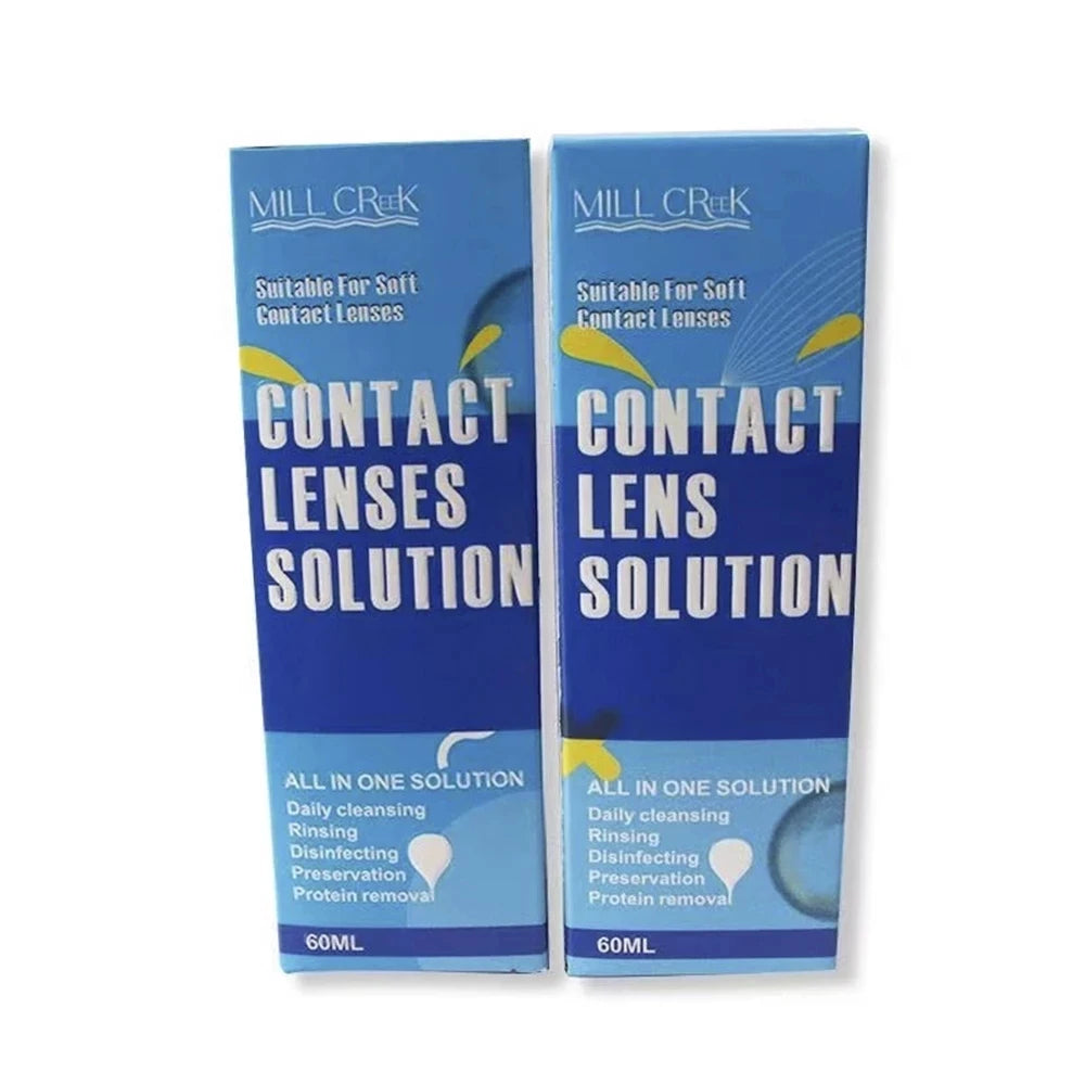 Solution d'Entretien Lentilles de Contact 60ml | Nettoyage & Conservation