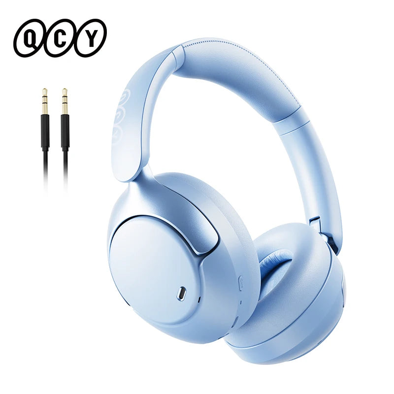Casque QCY H3 Pro ANC -50dB Bluetooth 5.4 LDAC Hi-Res Audio Spatial 360° – CLEVI Paris