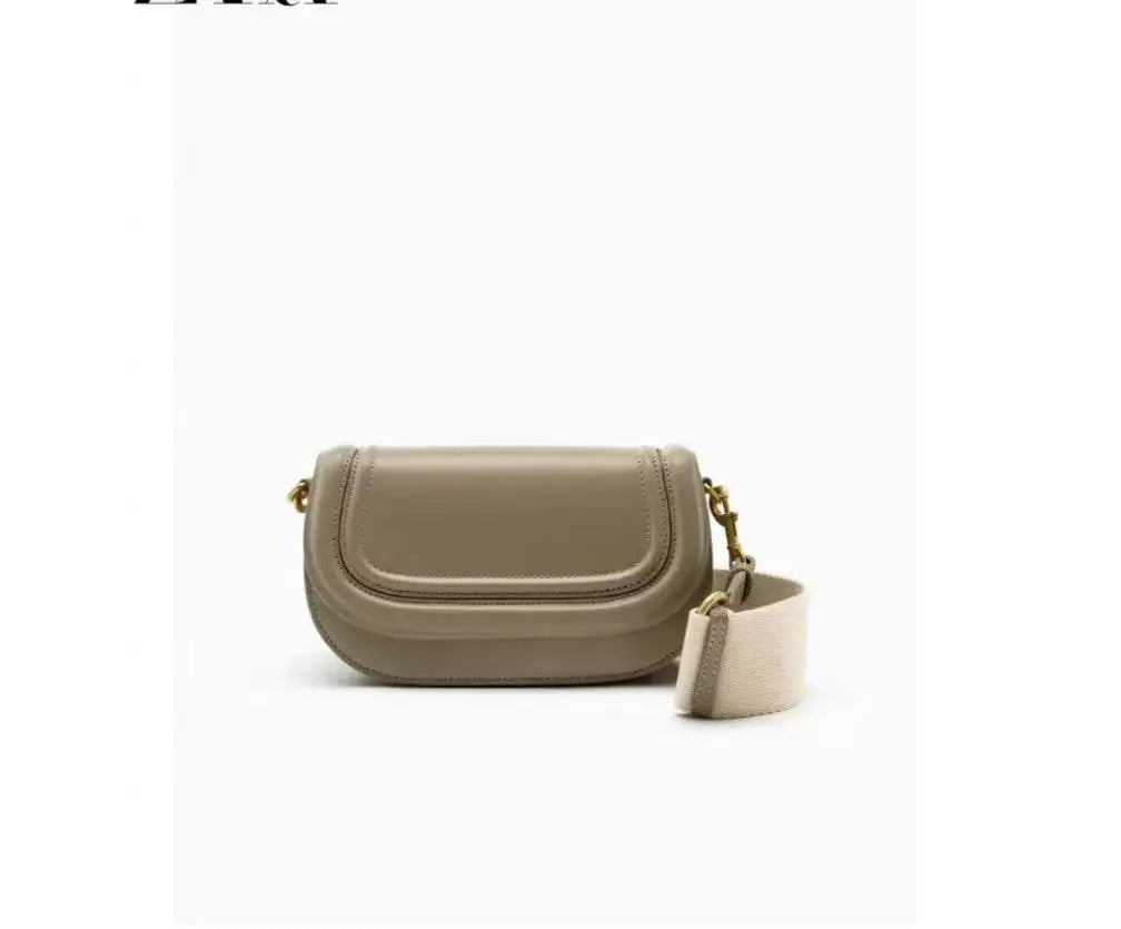 Sac Selle Femme PU Cuir Rond Vintage Bandoulière Large Crossbody – CLEVI Paris