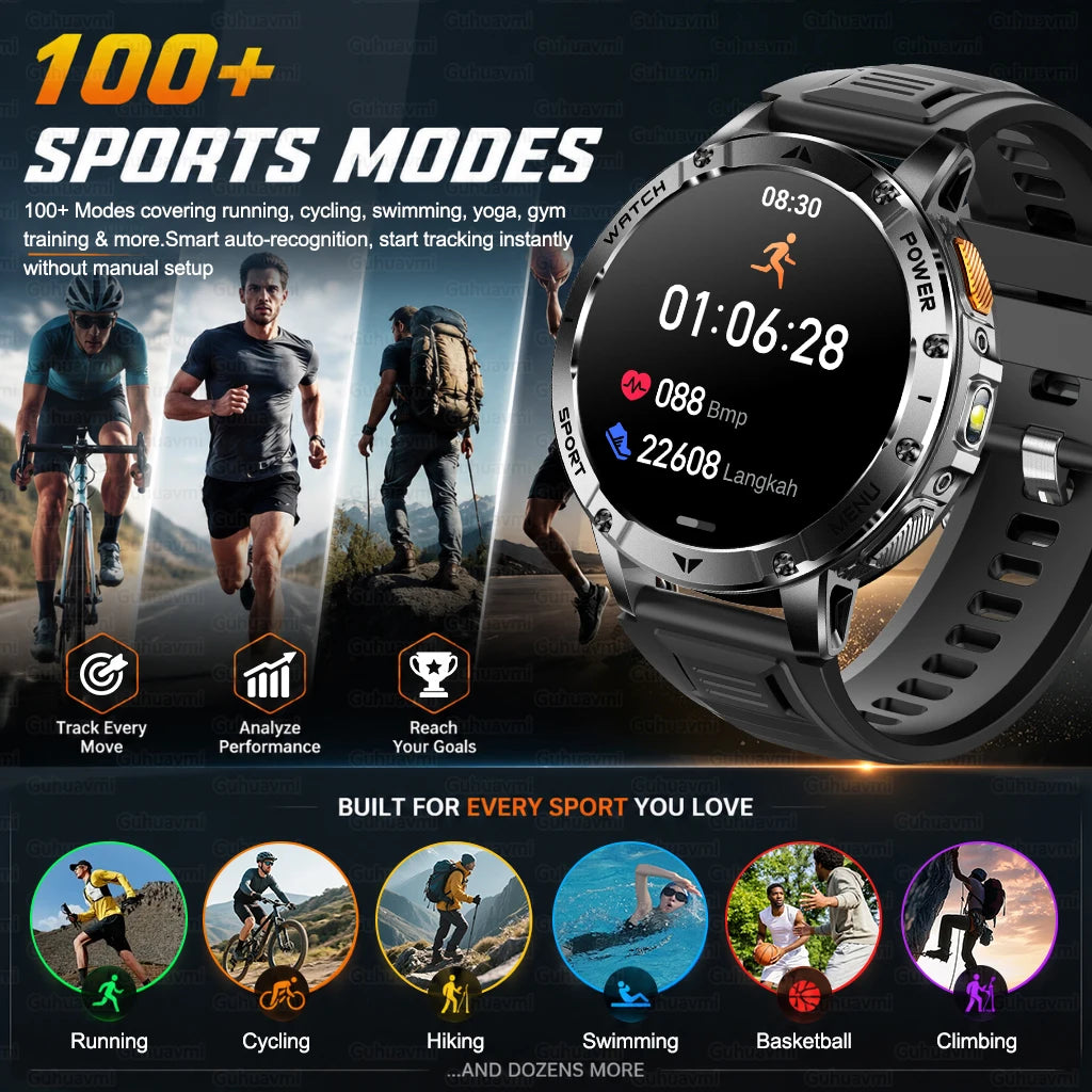 Montre AK112 AMOLED 1,7″ 1400 mAh – CLEVI Paris