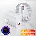 Chargeur Rapide 67W USB-C 6A Xiaomi Redmi POCO – CLEVI Paris