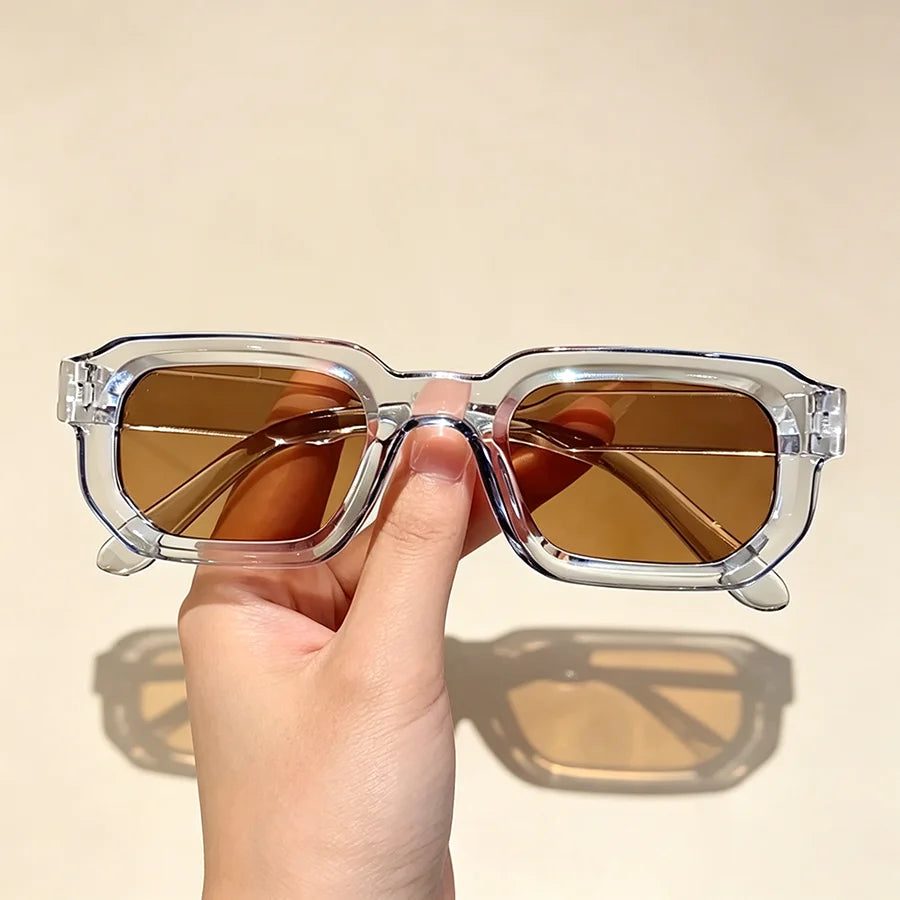 Lunettes de Soleil Rectangulaires Vintage Femme – Lot de 6 ou à l’unité – CLEVI Paris