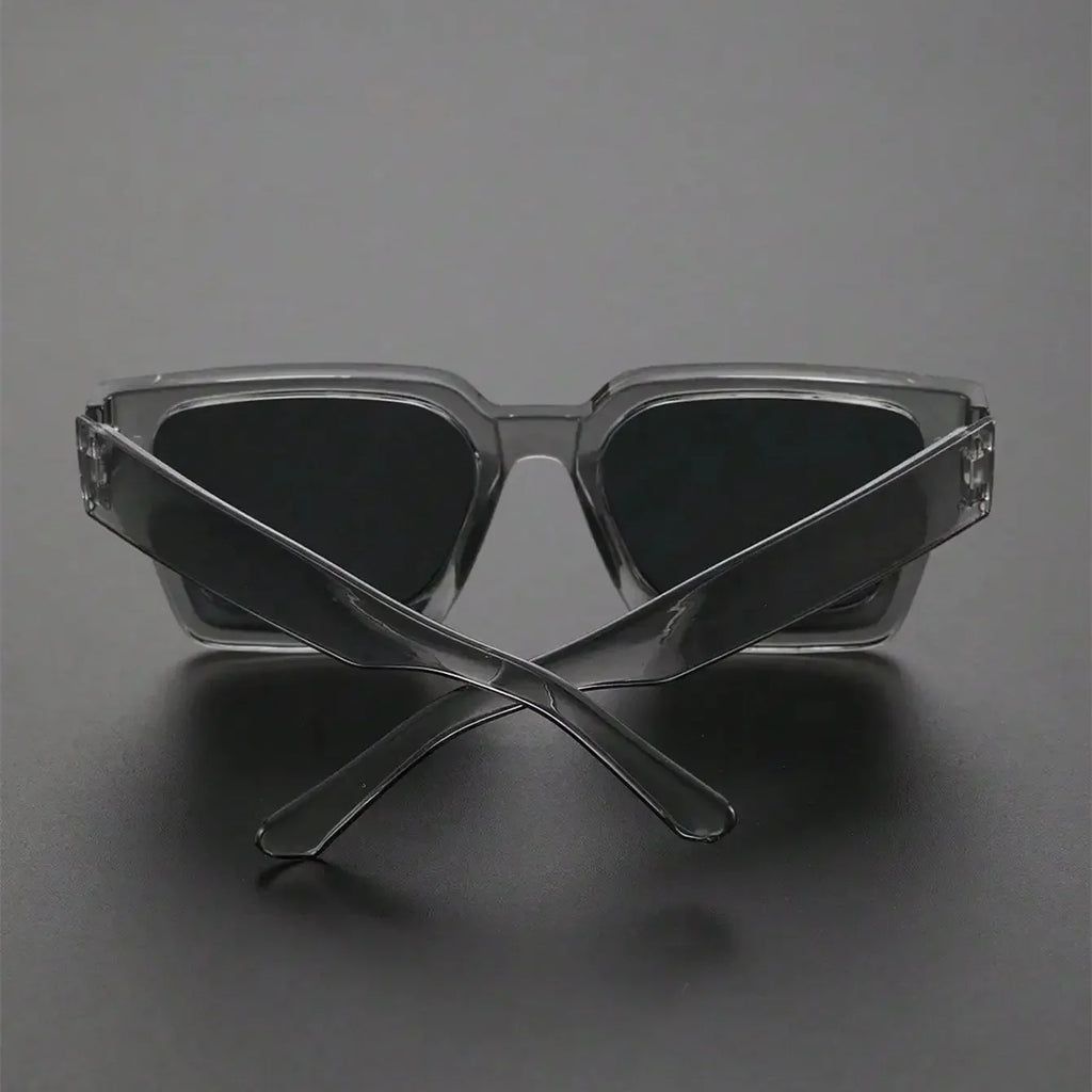 Lunettes de Soleil Carrées Mode Femme – Monture Plastique UV400 Plage Conduite Photo – CLEVI Paris