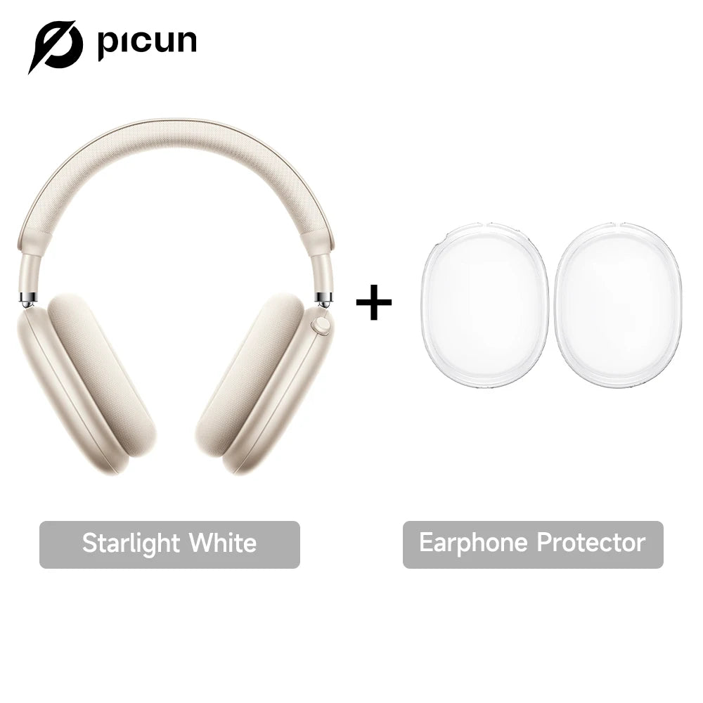 Casque Picun F8 Pro ANC -52dB Spatial 3D Head Tracking BT 5.4 140h 5 Micros ENC – CLEVI Paris