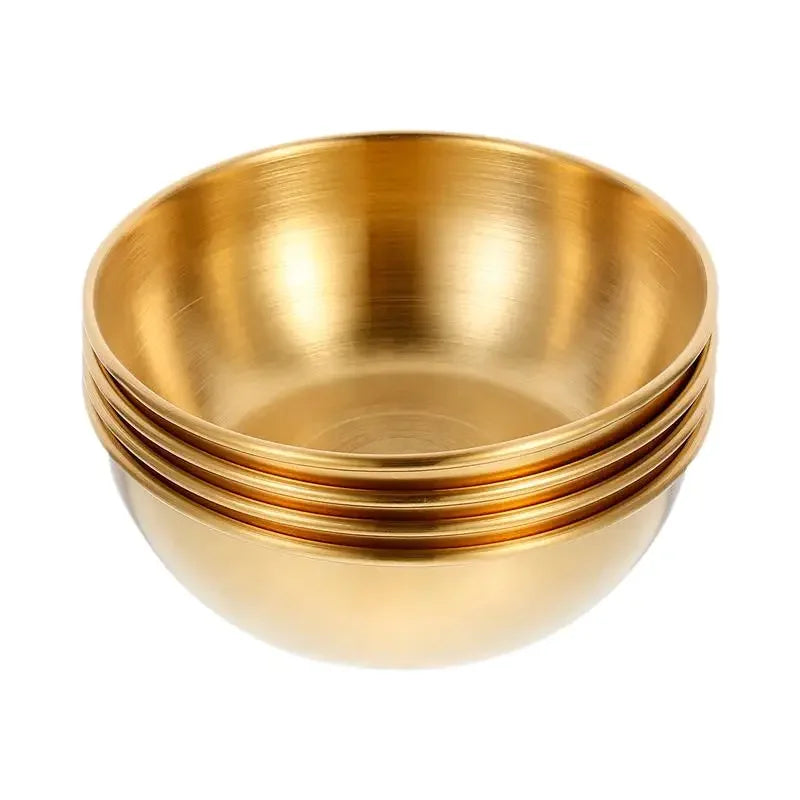 Coupelles à Sauce en Inox — Or & Argent, Lot de 2 ou 4, Apéritif & Condiments | CLEVI Paris