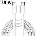 Câble USB-C vers USB-C 100W PD Charge Rapide 5A 0,3m-2m – CLEVI Paris