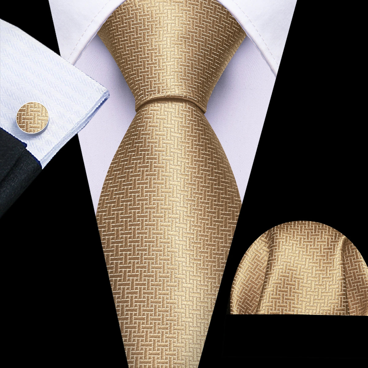 Ensemble cravate homme floral – CLEVI Paris