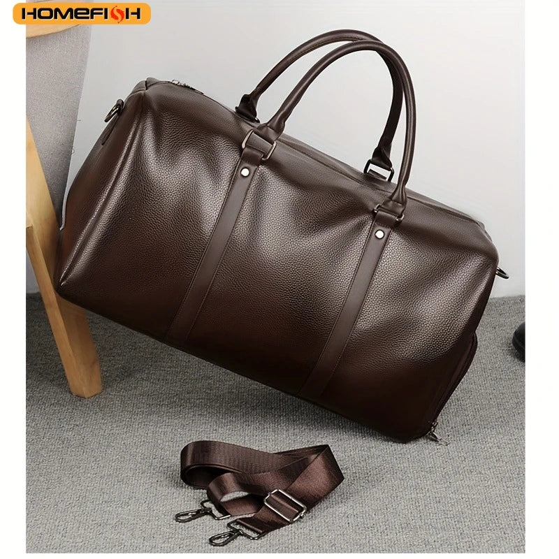 Sac de voyage HOMEFISH 6020 noir en PU – CLEVI Paris