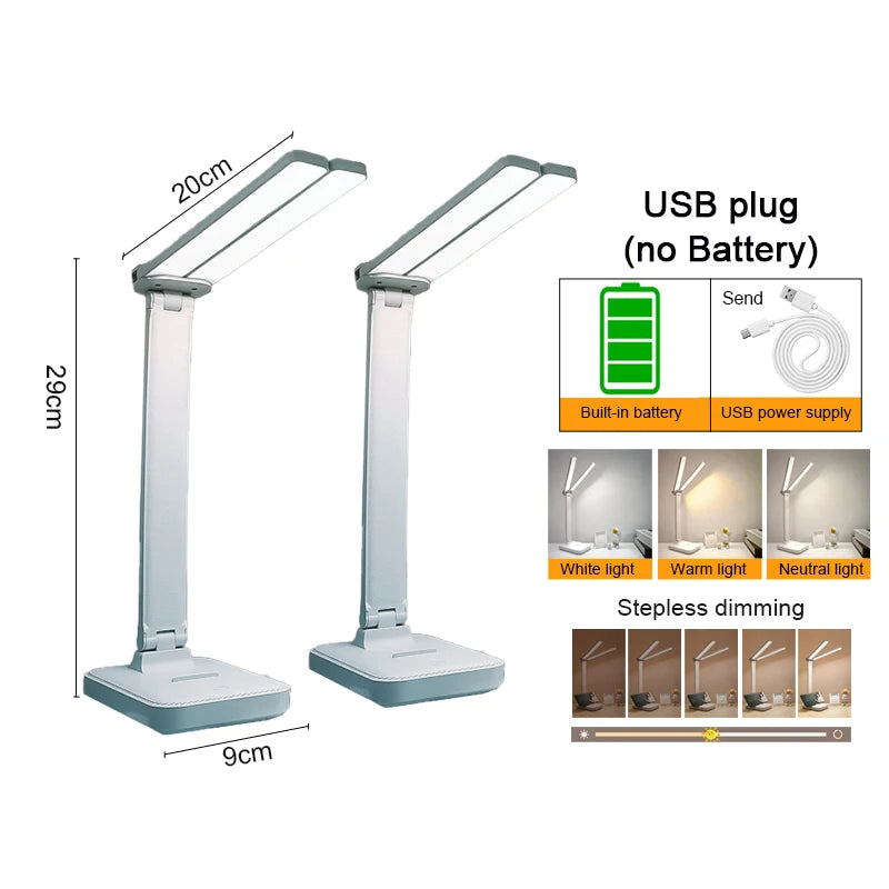 Lampe de Bureau LED Pliable — CLEVI Paris