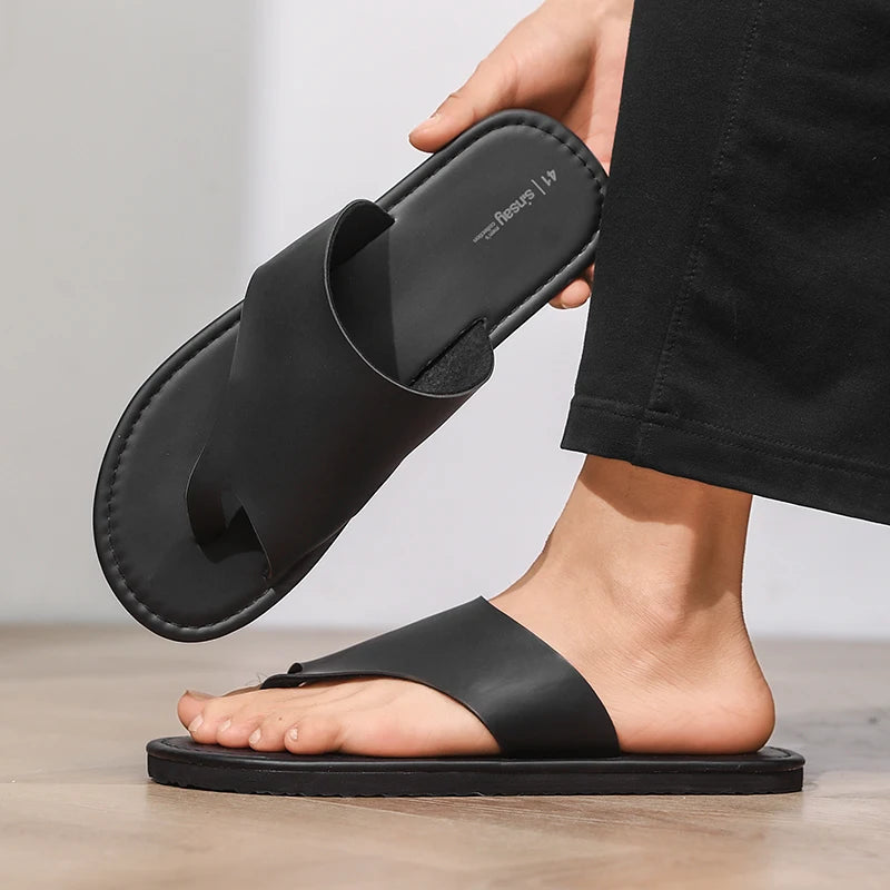 Tongs Homme PVC Semelle Souple Antidérapantes Street Style – CLEVI Paris
