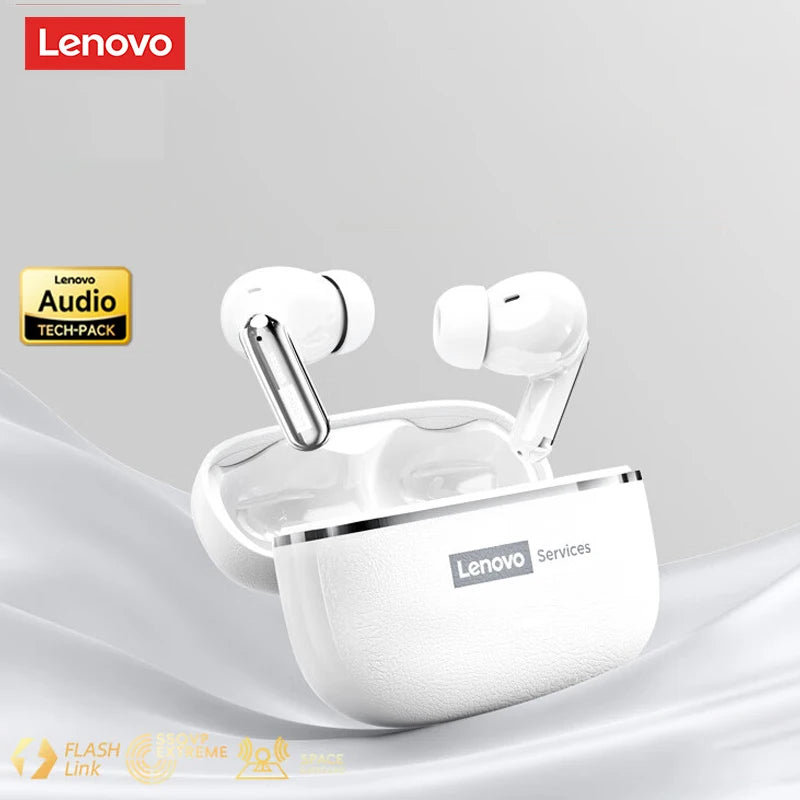 Lenovo LE208 Écouteurs TWS Bluetooth 6.0 ENC 36h Faible Latence 38ms – CLEVI Paris