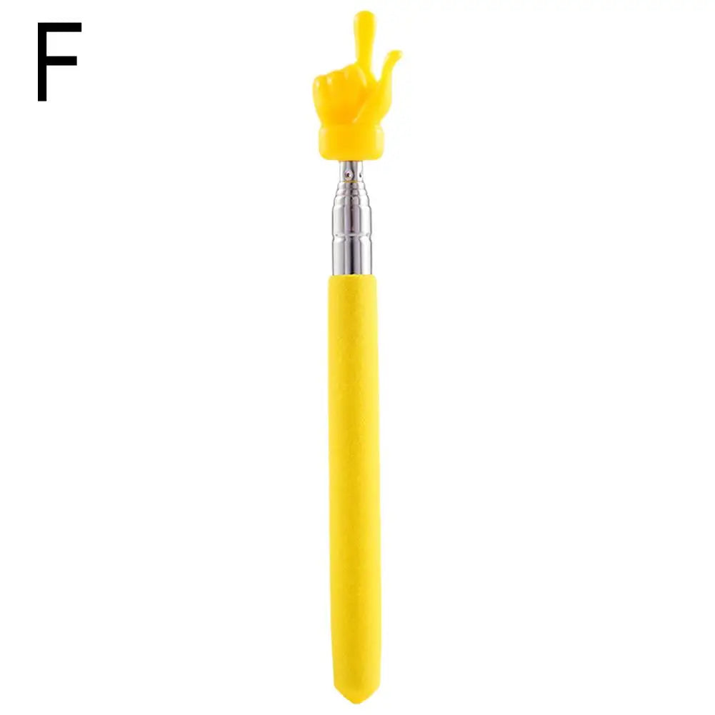 Baguette Télescopique Enseignant Acier Inoxydable | Design Main, 17–55 cm, École & Formation – CLEVI Paris