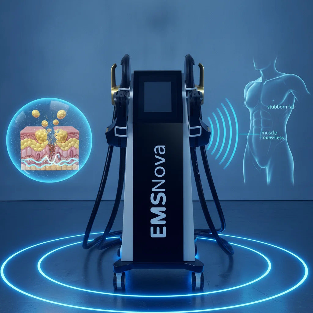 Appareil EMS/HIEMT et RF pour le corps – CLEVI Paris