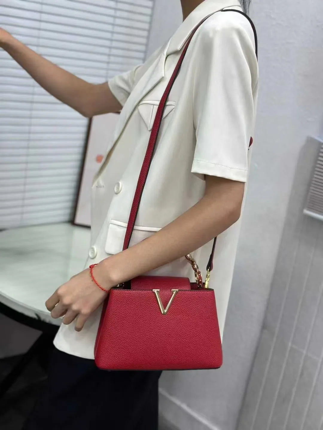 Sac Bandoulière Femme Tissu Tote Classique Élégant 8 Coloris – CLEVI Paris