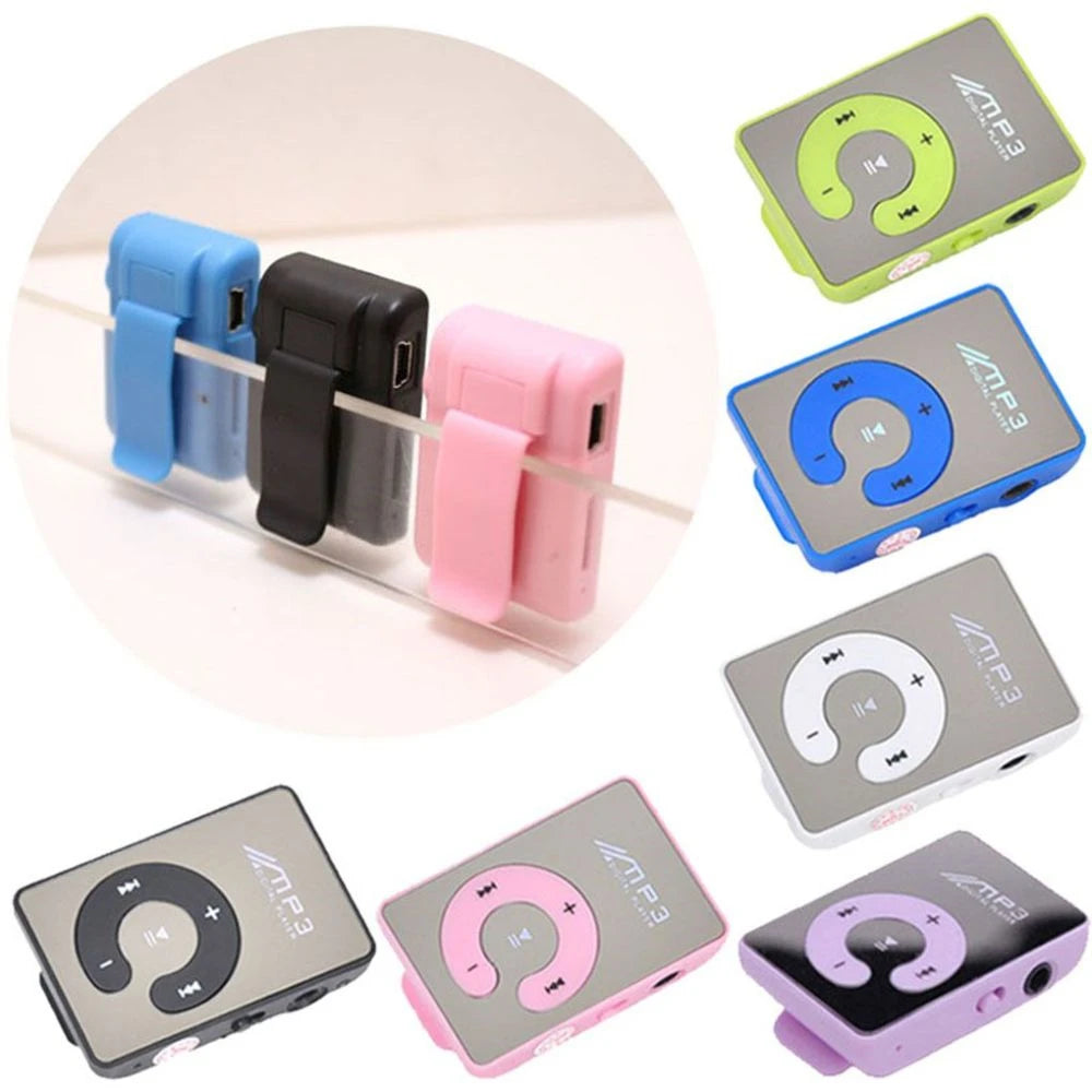 Mini Lecteur MP3 Clip HiFi – Walkman Portable USB, Micro SD jusqu'à 16 Go | Sport