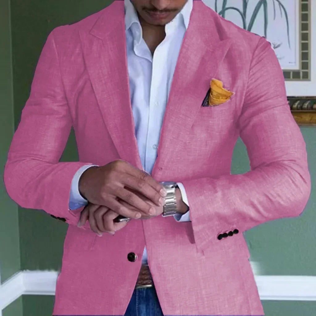 Costume Homme 2 Pièces Blazer Pantalon Smart Casual 12 Coloris XXS-6XL – CLEVI Paris
