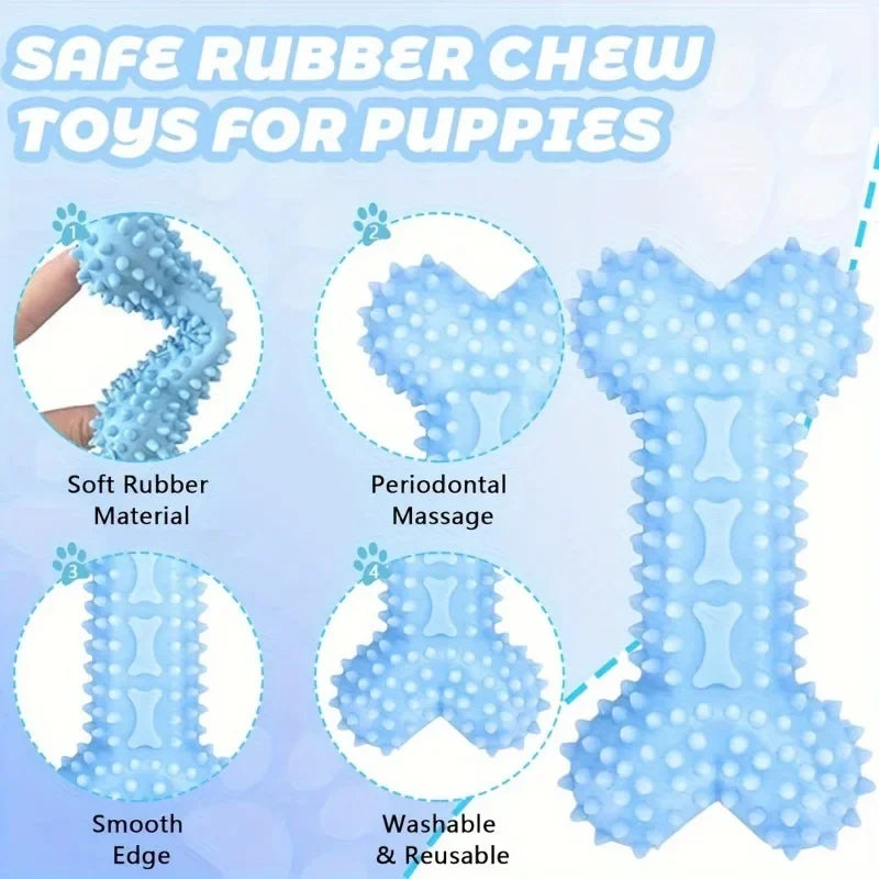 Jouets à mâcher pour chiot, lot de 3 – CLEVI Paris