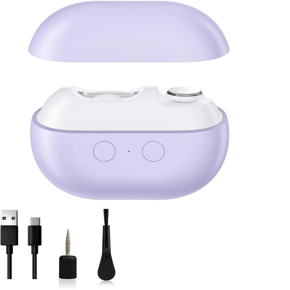 Coupe-Ongles Électrique Automatique Rechargeable — LED, Collecteur & Lime — CLEVI Paris