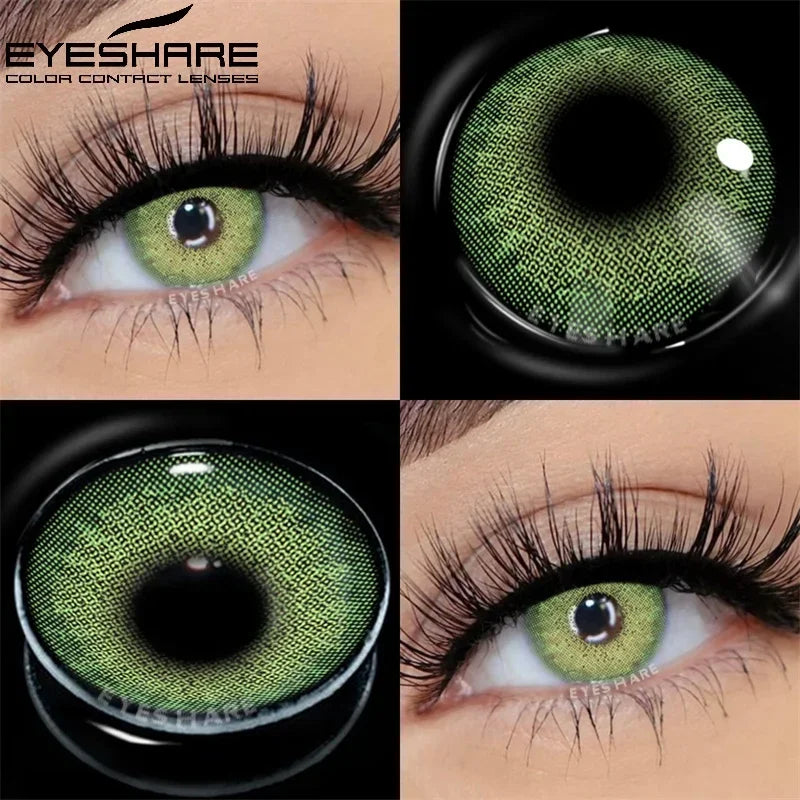 Lentilles de Contact Colorées EYESHARE | Sans Correction | 15 Coloris | Port Annuel – CLEVI Paris