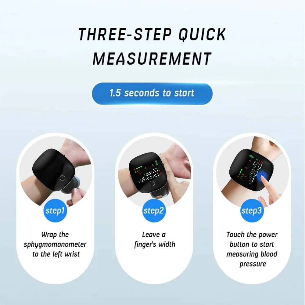 Tensiomètre Poignet MBVM LED Vocal Rechargeable – CLEVI Paris