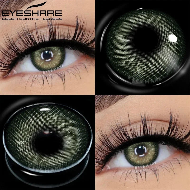 Lentilles de Contact Colorées EYESHARE | Sans Correction | 15 Coloris | Port Annuel – CLEVI Paris