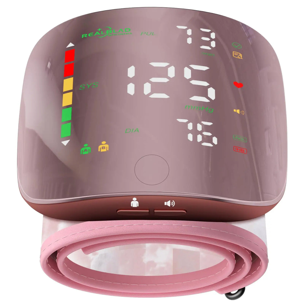 Tensiomètre Poignet Rechargeable Écran Tactile LED 99x2 Mémoires – CLEVI Paris