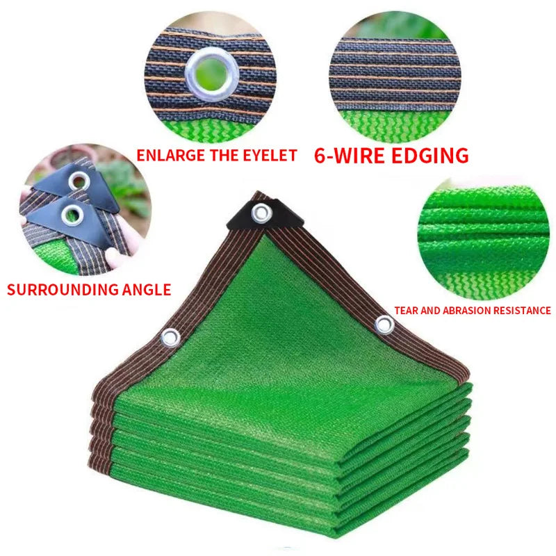 Voile d'Ombrage HDPE Anti-UV | Filet Pare-Soleil Jardin Terrasse Balcon – CLEVI Paris