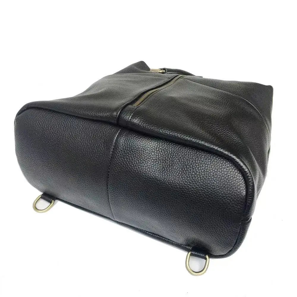 Sac À Dos Femme Cuir Vache Convertible Anti-Vol Voyage – CLEVI Paris