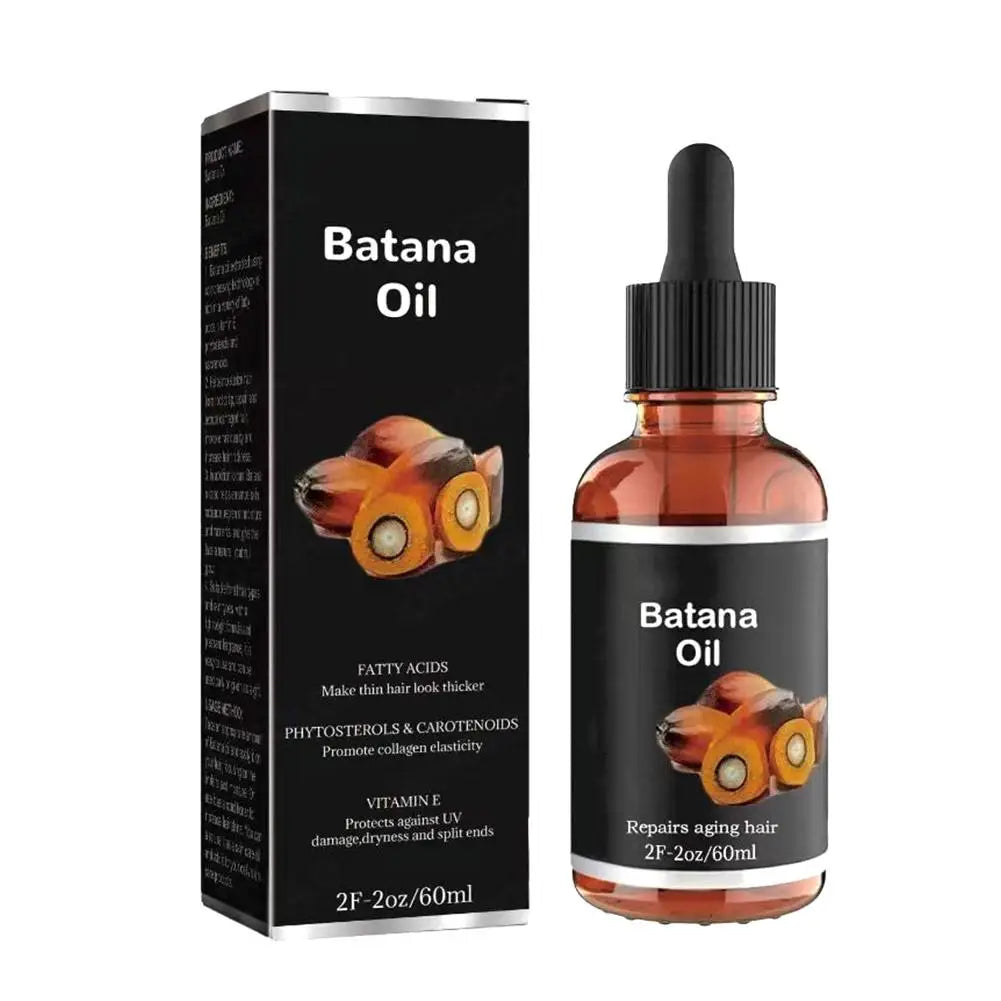 Huile de Batana Pure Naturelle 60ml | Anti-Chute & Croissance | Renforce & Répare | Unisexe – CLEVI Paris
