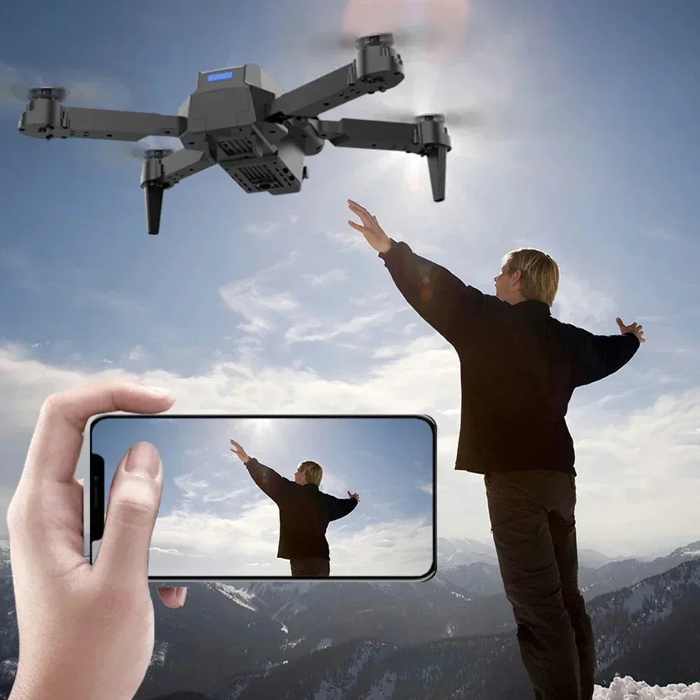 Drone Pliable E88 Caméra 4K WiFi FPV – Double Caméra, Vol Autonome, Mode Sans Tête