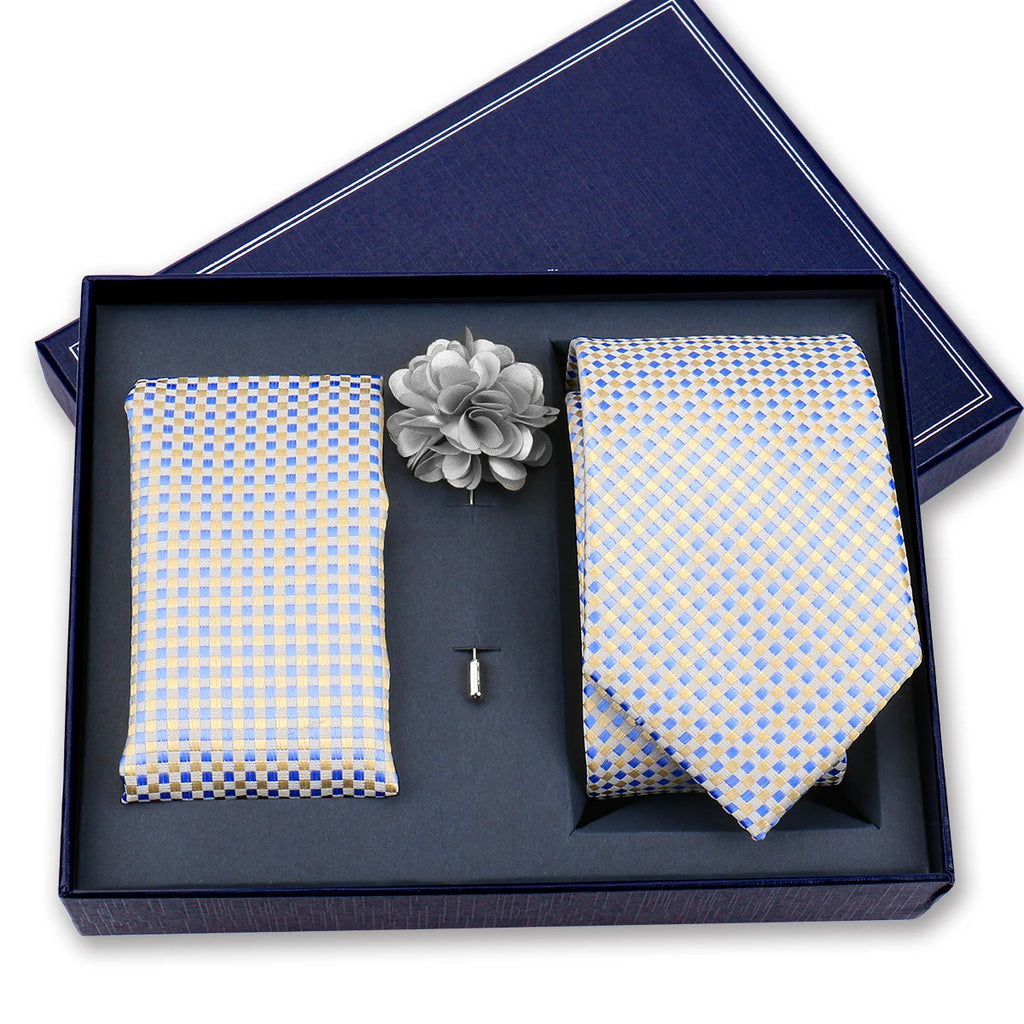 Ensemble cravate homme paisley – CLEVI Paris