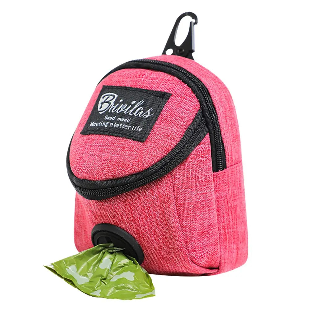 Pochette de Dressage Chien Multifonction — Distributeur de Sacs, Portable, 4 Coloris | CLEVI Paris
