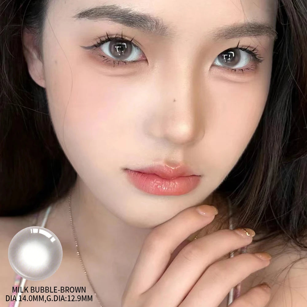 Lentilles de Contact Colorées OVOLOOK – Série Bubble | 10 Couleurs disponibles