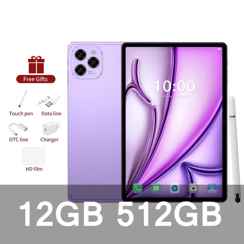 Tablette K-Touch 16 Pro 10,1" Android 5G – 10000mAh | Double SIM | Version Globale