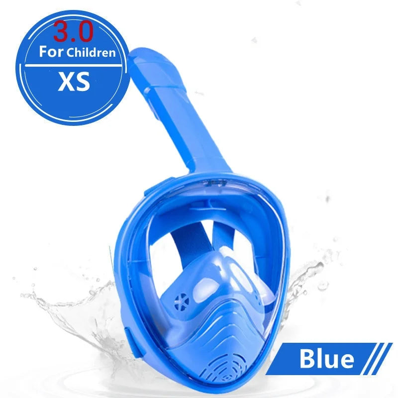 Masque de Plongée Intégral Anti-buée XIAOTREE – Snorkeling Adultes & Enfants – CLEVI Paris